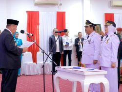 Gubernur Hidayat Lantik Wali Kota dan Wakil Wali Kota Pangkalpinang, Tekankan Komitmen Benahi Berbagai Sektor