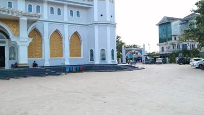 Halaman Masjid Jami Koba Dikotori Oknum Masyarakat untuk Menyimpan Transaksi Narkoba